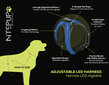 Load image into Gallery viewer, Pupvest LED Harness
